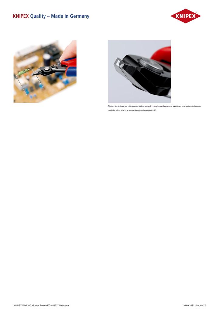 Super Knips Xl Side Cutting Pliers 140Mm - Kn 78 61 140