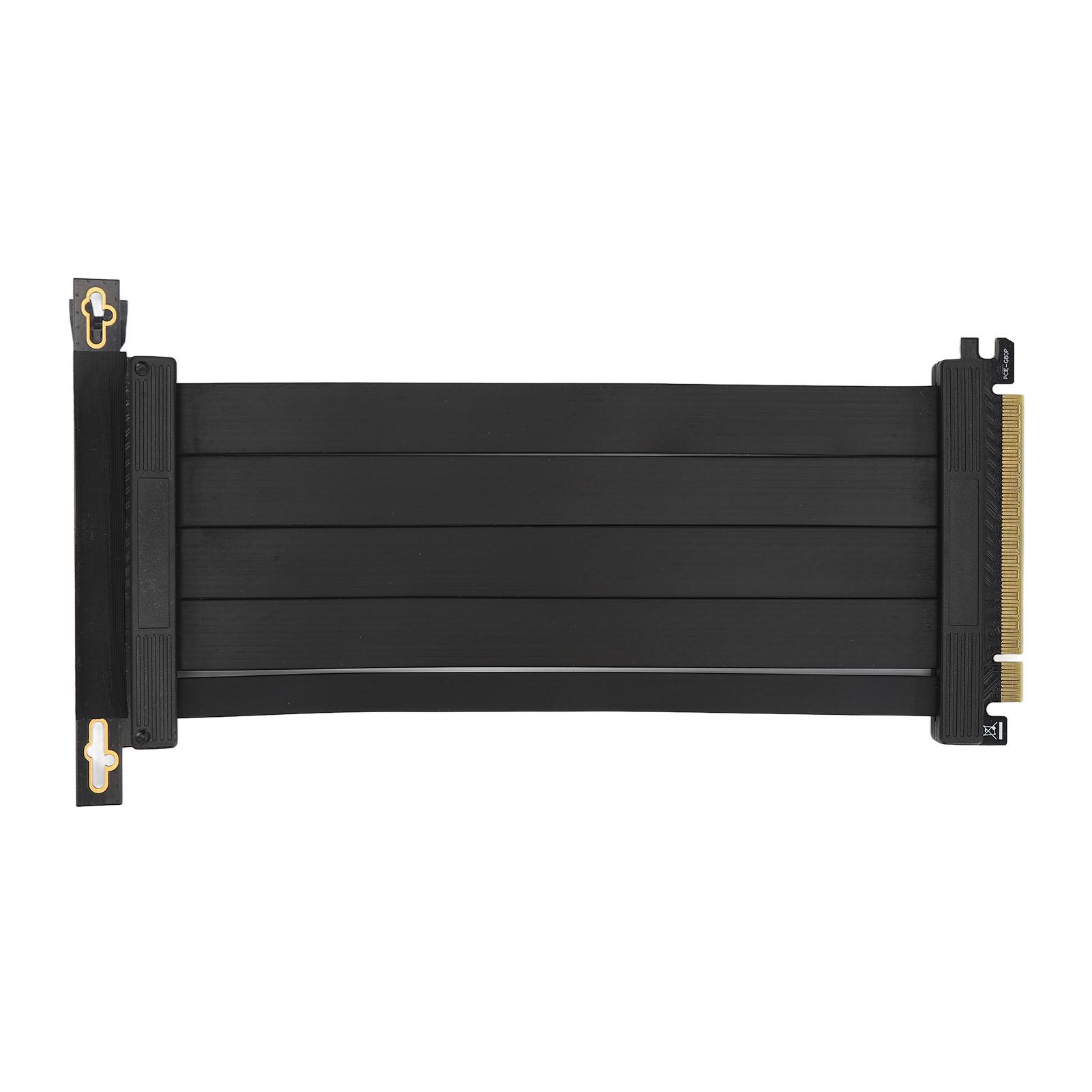 

Кабель-підставка PCIE4.0 X16, довжина 7,9 дюйма, під прямим кутом, високошвидкісний, вертикальний, для графічного процесора PCI Express Gen4