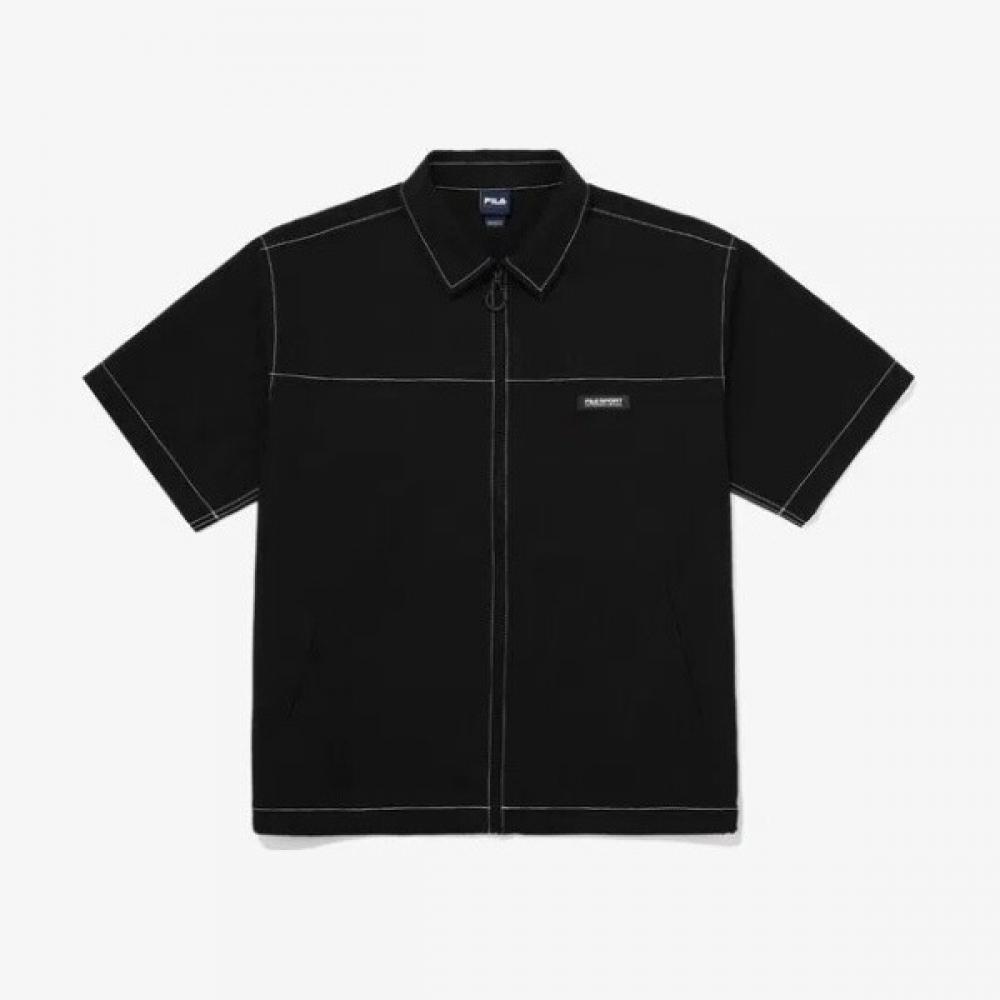 

Fila Ripstop Stretch Short Sleeve Shirt Fs2jkg2137xblk 95(M)