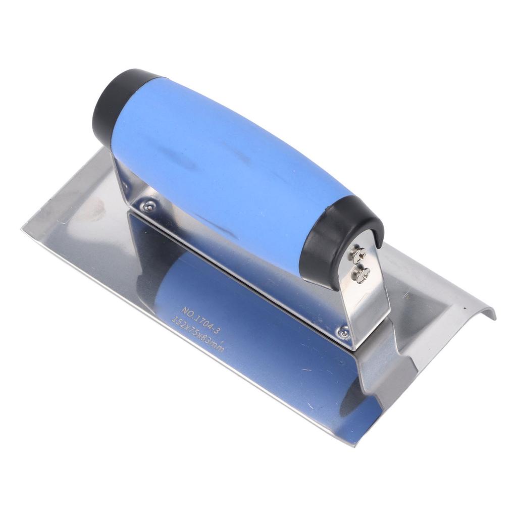 Gletieră de mână pentru beton PP și oțel inoxidabil Instrument multifuncțional pentru repararea marginilor de beton