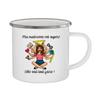 Merci Maîtresse Printed Mugs Coffee Cups Drinks Water Milk Cup Enamel Mug Gifts Idea for Teacher End of School Year Gift