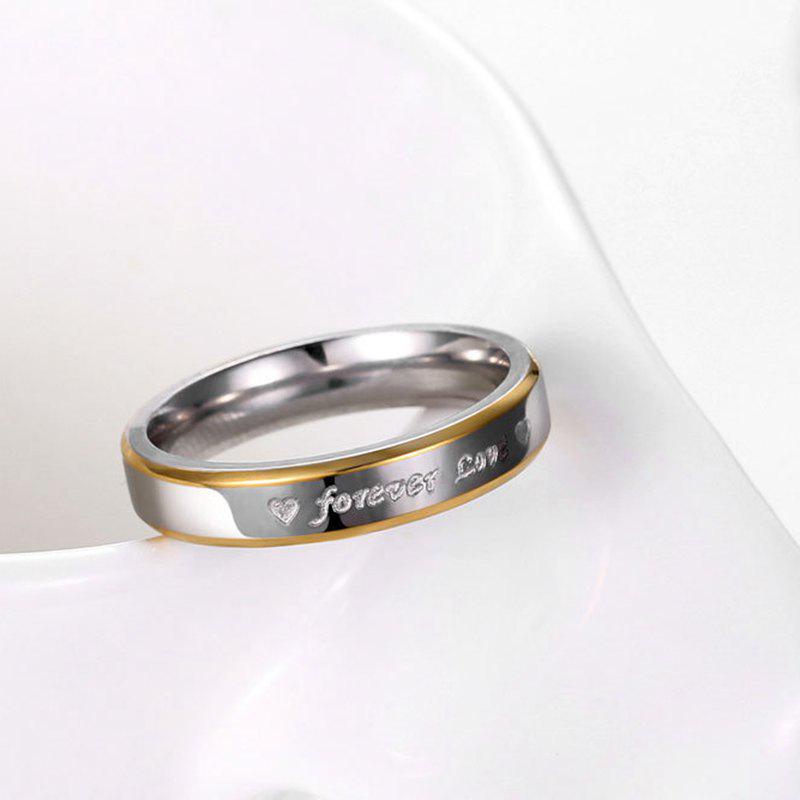 Partnerringe Forever Love Bandring Für Valentinstag Hochzeit Titan Edelstahlringe Benutzergravur Name