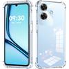 Airbag Shockproof Soft Silicone Case For Realme Note 60 60X Case Transparent Protect Phone Cover For Realme Note 50 Funda