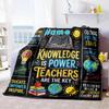 Teaching Sparking Curiosity Home Blanket Customize Your Names Comfortable Soft Lightweight Multipurpose Blanket For All Seasons Suitable For Picnics