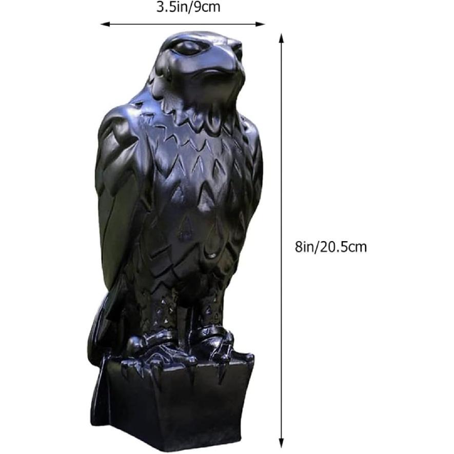 Maltese Falcon Statue, Maltese Falcon Replica from 1941 Movie Prop Replica, Handmade Resin Sculptures for Home Decor, Desk Bookshelves, Artistic