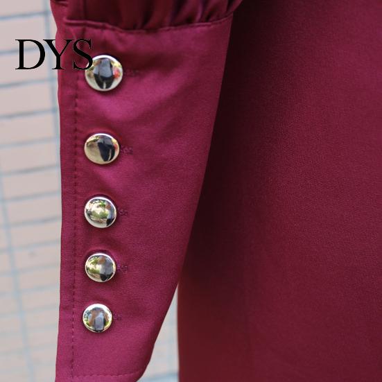 Slim Fit V-neck Dress Women Formal Business Style Turn-down Collar Long Sleeve Pure Color Belt Lace-up Cross Cardigan Spring Midi OL Commuting