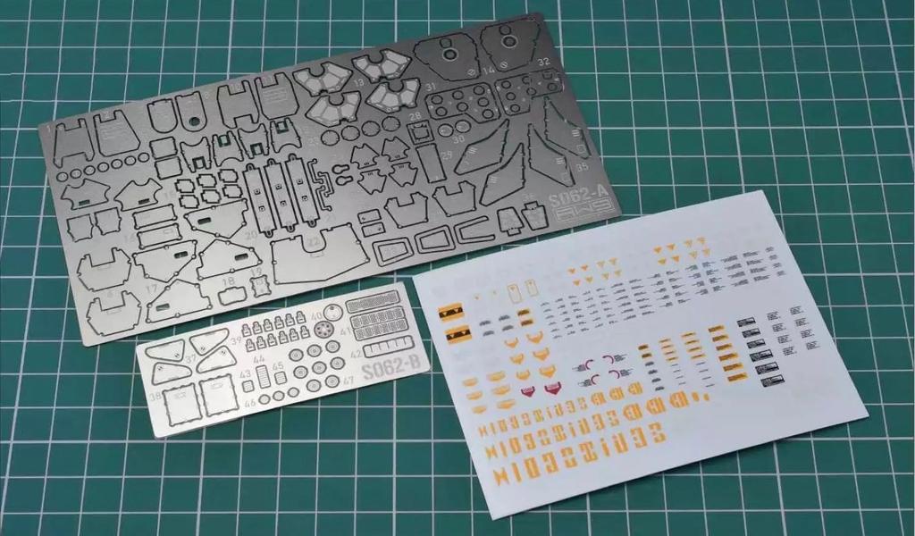 HG Armored Trooper Votoms Scope Dog/Burglary Dog Custom Detail Up High-Quality Metal Parts with Water-Transfer Decals