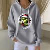 Women's Fashion Casual Christmas Angel Print Pullover Long-Sleeve Sweatshirt