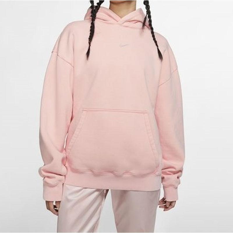 Nike x Olivia Kim Loose Fit Hoodie Women Tops Orange CT2021-697