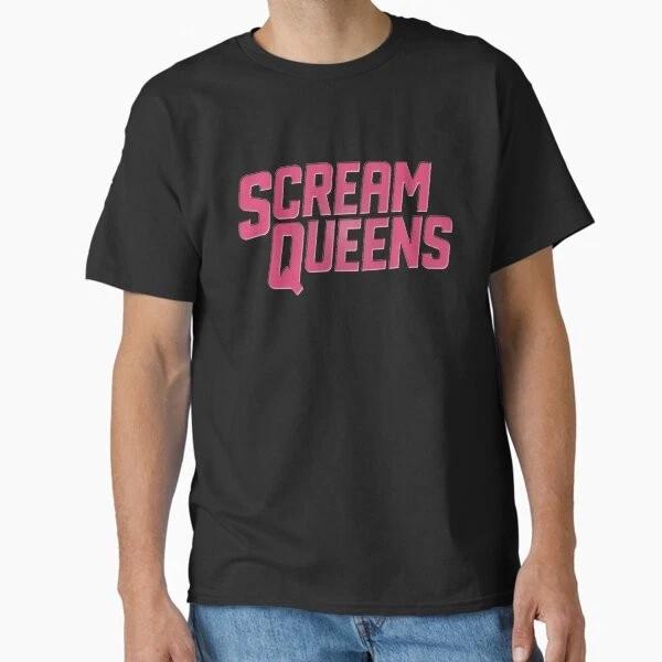 Scream Queens Classic Tshirt Made In Usaaus Tshirt S2xl S