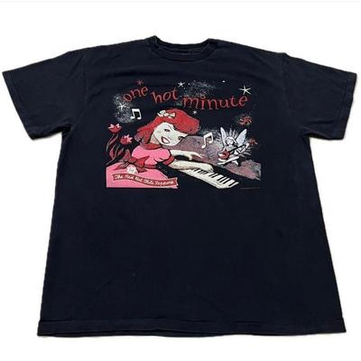 Vintage 1995 Red Hot Chili Peppers  One Hot Minute TOUR T-Shirt Mens Womens Tees Top REPRINT