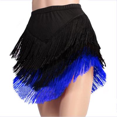 Adult Latin Dance Skirt Women's Dance Performance Costume Short Skirt Modern Dance