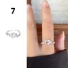 Irregular Shape Crystal Ring Minimalist Handmade Opal Ring Fashionable Gemstone Ring  Girls Gift