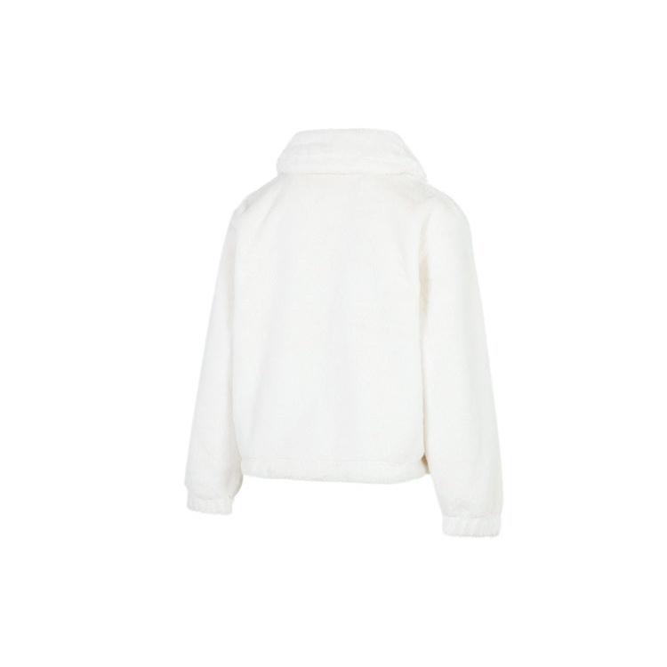 PUMA Jackets Women's White Lapel Thickened Other 537585-65