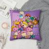 Cartoon R-Rugrats Pillow Case Square Double-Sided Printing Sofa Cushion Cover Pillowcase Bedroom Bedside