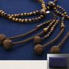 Kyoto Buddhist Altar Hayashi Buddhist Prayer Nichiren 2 Shaku Tiger Eye Stone with Prayer Bead Kyoto Beads, Sect, (1.2m), (Men's), Formal, Authentic,