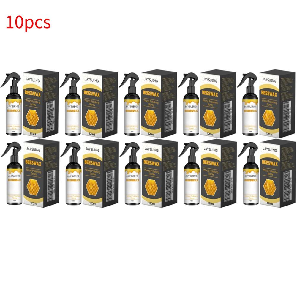 120ml Furniture Solid Wood Care Beeswax Spray Waterproof Multipurpose Wear Resistant for Wooden Furniture Cabinets Floors