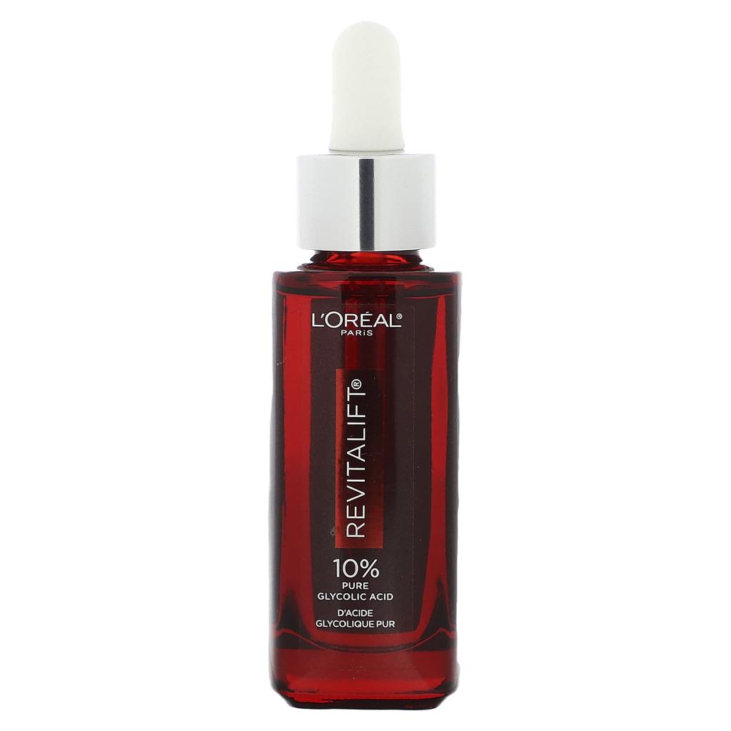 L'Oréal, Revitalift Derm Intensive, 10% Pure Glycolic Acid Serum, Fragrance Free, 30 Ml (1 Fl Oz)