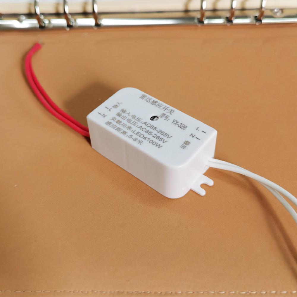 AC85-265V 50Hz Автоматический ИК-датчик движения Микроволновый Радарный Датчик Движения Тела Модуль Управления Светом Для Светодиодной Лампы Other