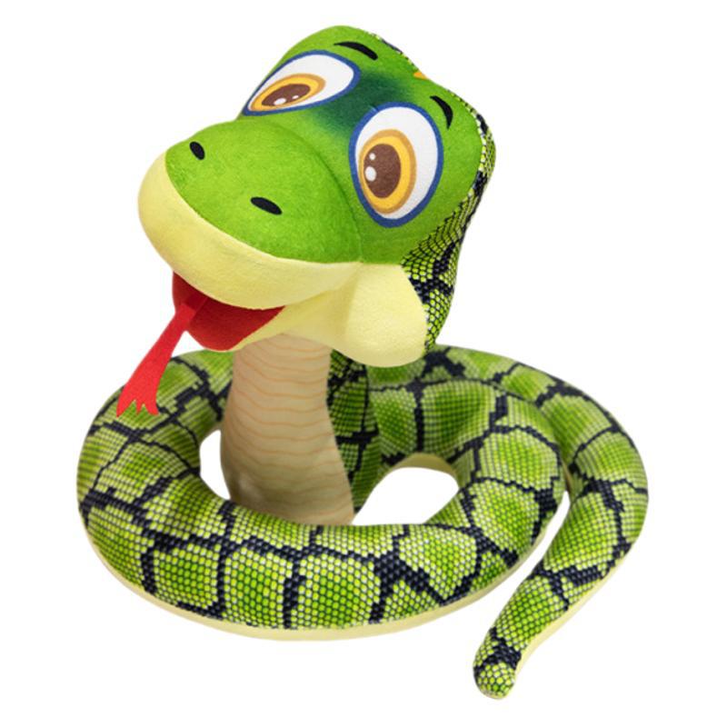 Simulated Cobra Plush Toys Prank Mascot Doll Doll Props Mascot Cute Snake