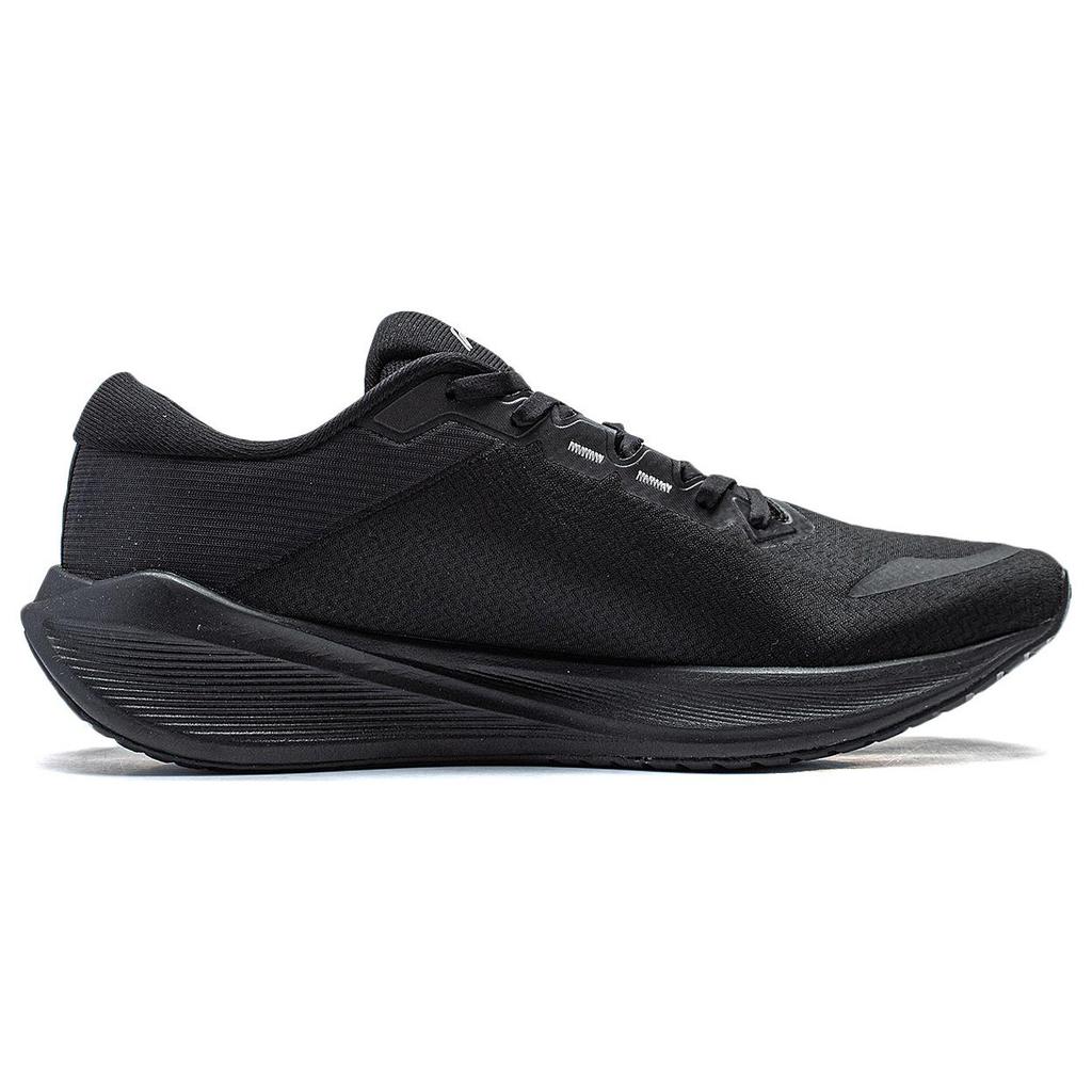 New LiNing Wave V2 Cushioning, Slip Resistant, And Abrasion Resistant Low Top Casual Running Shoes Women's Black ARST054-6