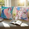 Urusei Yatsura Anime  Personalized Pillow Cover Kids Bedroom Wild Party Decor Pillowcase kid Birthday shower Gift