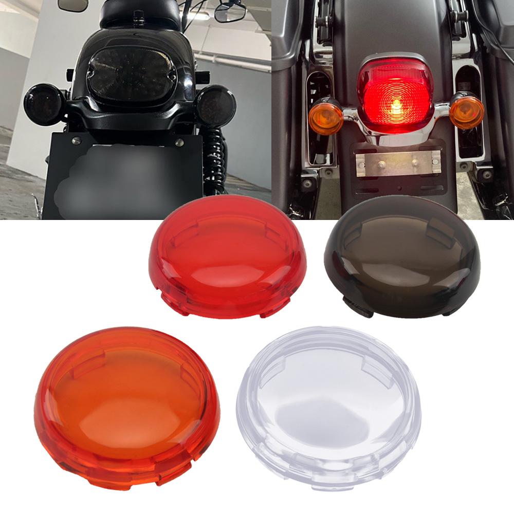 

2 шт., крышка объектива индикатора мотоцикла, крышка указателя поворота для Harley Sportster 883 1200 XL Iron Dyna Softail Touring Glide
