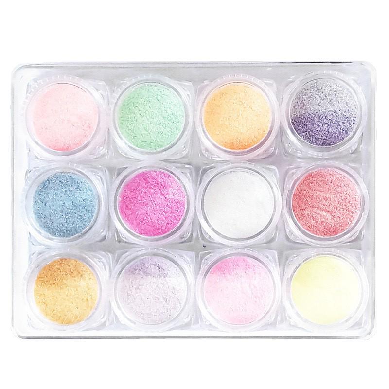 Japanese Iridescent Nail Art Candy Coating Powder - Starlight Sugar Effect