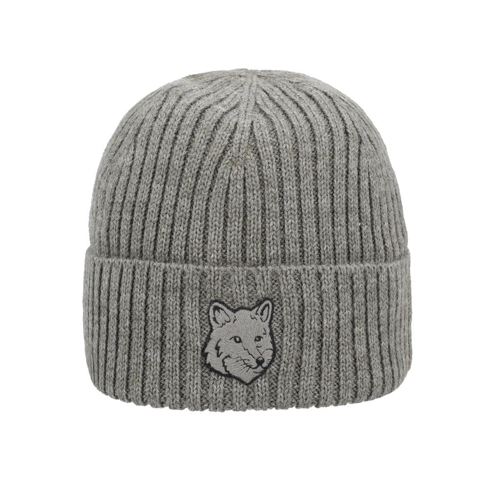 Maison Kitsune Bold Fox Head Beanie Mm06111kt1022 MM06111KT1022 P131