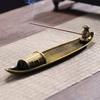 Creative Incense Burner, Fisherman'S Boat, Old Man Fishing, Japanese Incense Burner, Aromatherapy Decoration, Home Decor Items