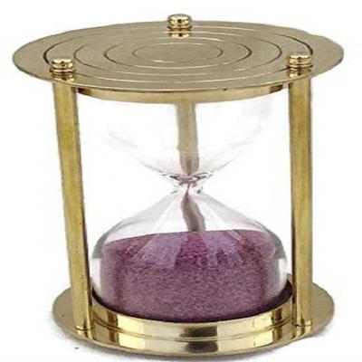 5 Minutes Sand Timer Hourglass Timer Brass Sand Timer Antique Hourglass