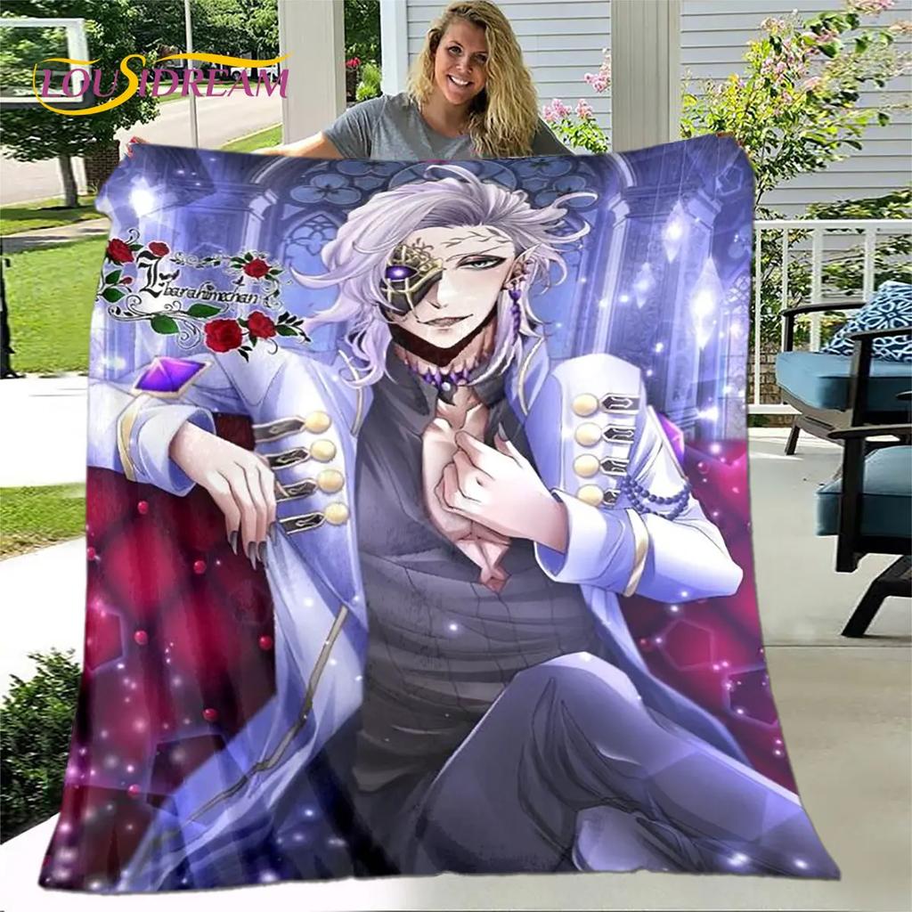 Záznam Ragnarok anime kreslená měkká plyšová přikrývka, flanelová přikrývka přikrývka do obývacího pokoje Ložnice Pohovka Pohovka Piknikový kryt