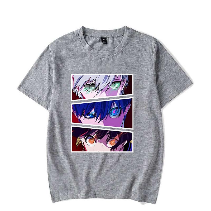 Hot Anime BLUE LOCK T Shirt Women Men Casual Personality Round Neck Short Sleeve Fashion T Shirt Summer Cool Tops