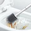 HQPC Wall-Mounted Long-Handle Toilet Brush Set
