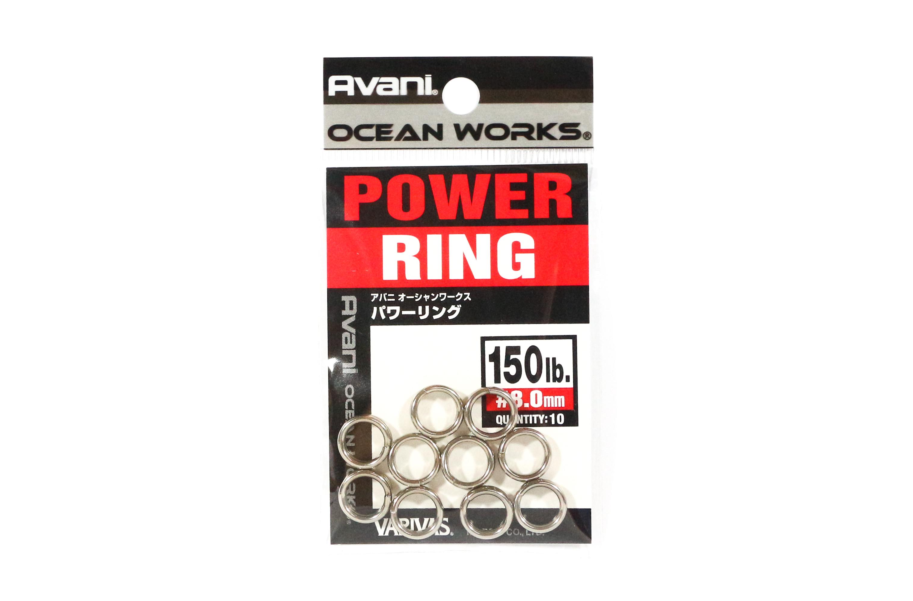 

Разъемные кольца Varivas Power Heavy Duty Strong, 150 фунтов (4056)
