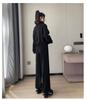 Women's 2024 Double-Sided Fleece Tracksuit: Cozy Yoga Jacket & Casual Warm Pants for Autumn/Winter Fitness.