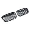 2 PEÇAS Preto Brilhante Grelha Dianteira Rim Grelha Ajuste BMW X1 F48 F49 2016-2019
