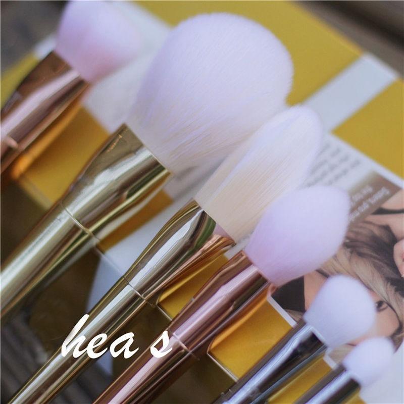 7pcs Makeup Brushes Set Powder Foundation Eyeshadow Eyeliner Lip Brush