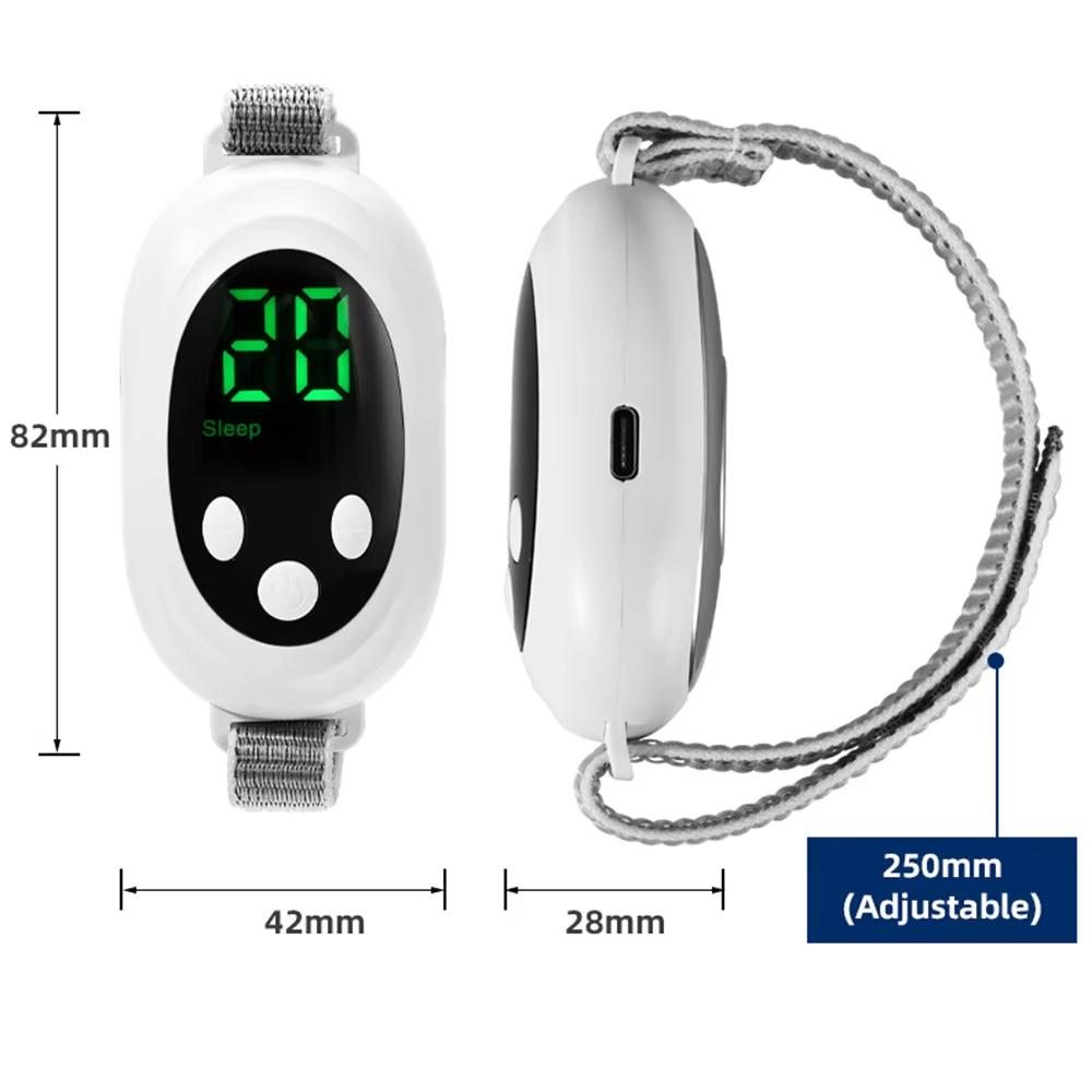 Smart Handheld EMS Pulse Sleep Massager - Portable Insomnia Relief, Stress Reduction & Home Use