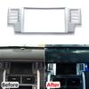 Silver Center GPS Navigation Cover Trim For Land Rover Discovery Sport 15-19