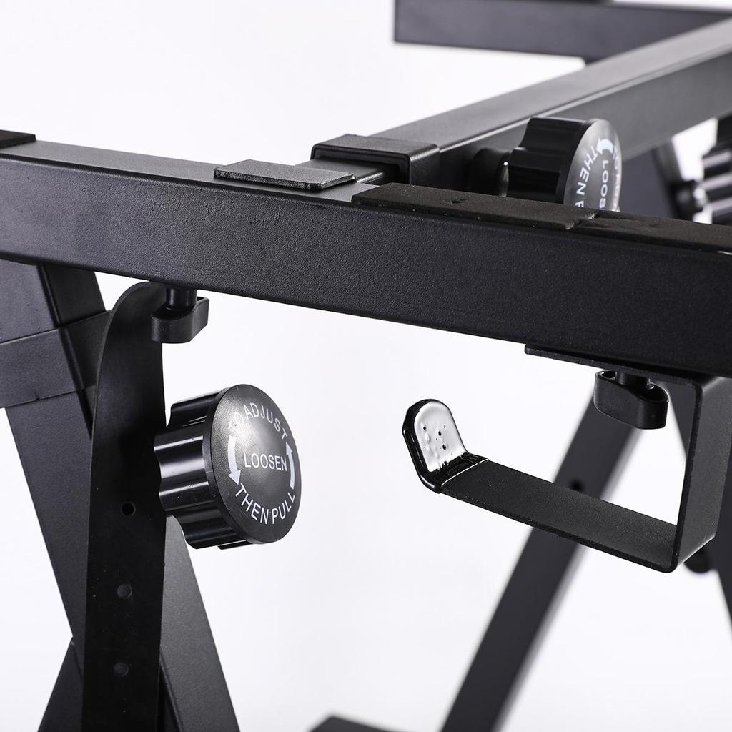 Portable Adjustable Z-Type Electronic Keyboard Stand for 54, 61, and 88-Key Keyboards