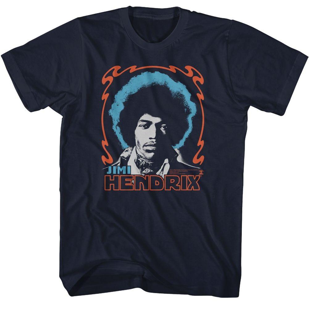 Jimi Hendrix Tri Color Jimi Music Shirt L