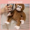 Monkey Plush Toy Cute Animal Cartoon Stuffed Doll Kids Birthday Decoration Gift