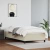 347240 vidaXL Bed Frame White 120x200 Cm Faux Leather