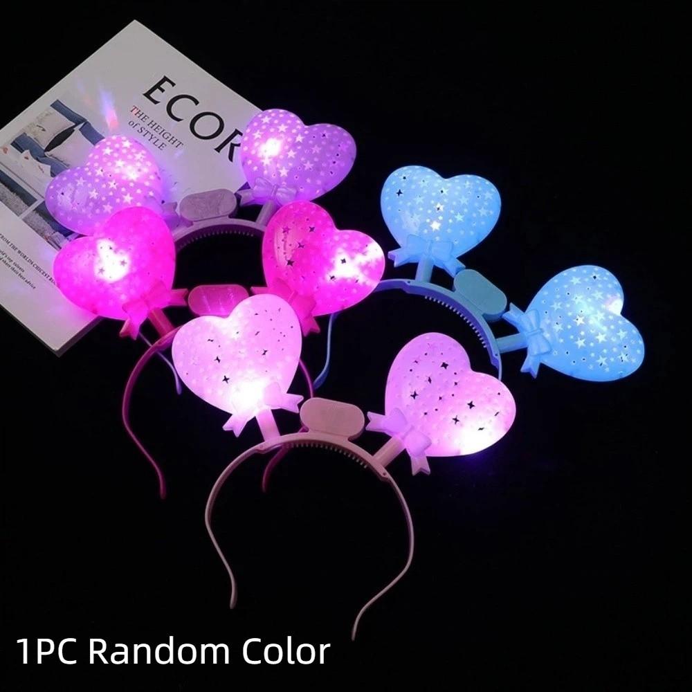 LED Glow LED Glow Hair Bands Photographic Headwear New Year Headdress  Decorations