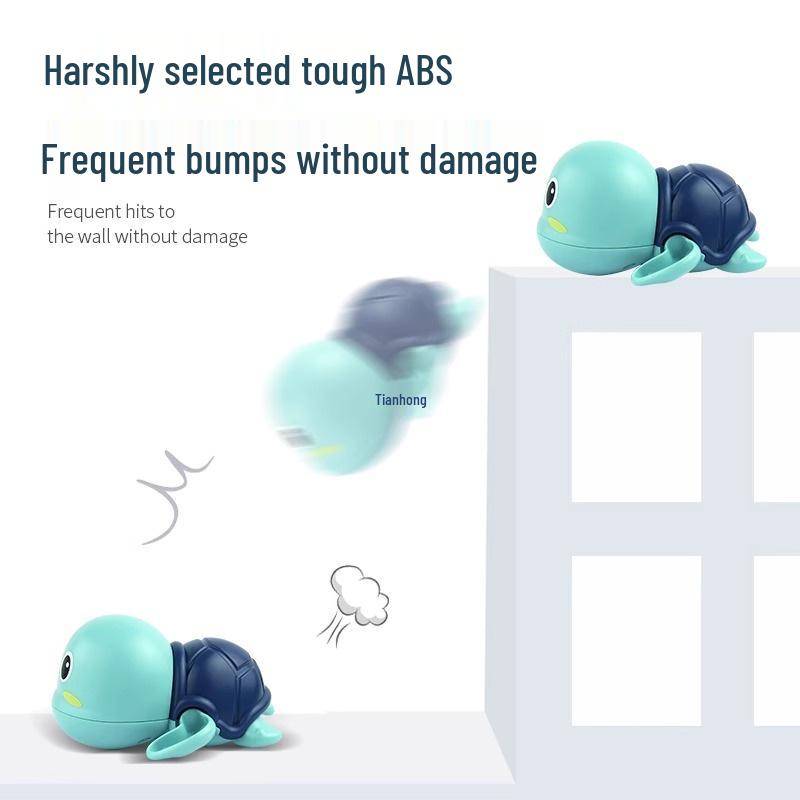 Baby Bathing Turtle & Yellow Duck Water Play Toy for Kids