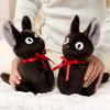 New Witch Little Black Cat Kawaii Stuffed Plush Toy Handmade Doll Cartoon Anime Black Witch Cat JiJi Plushies Toys Kid Gift
