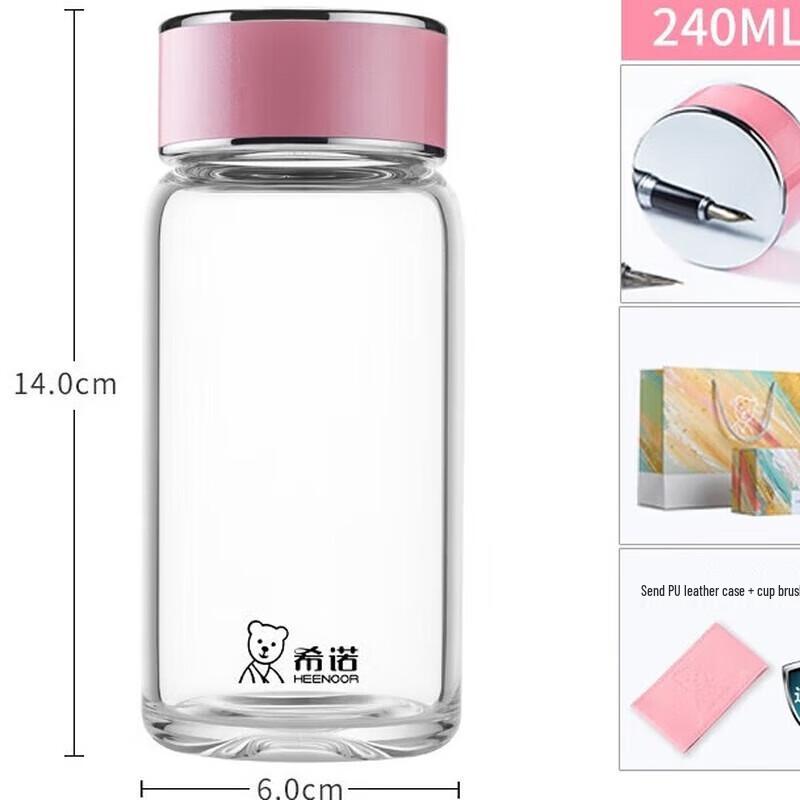 Xinuo 240ml Portable Ceramic Stainless Steel Mug