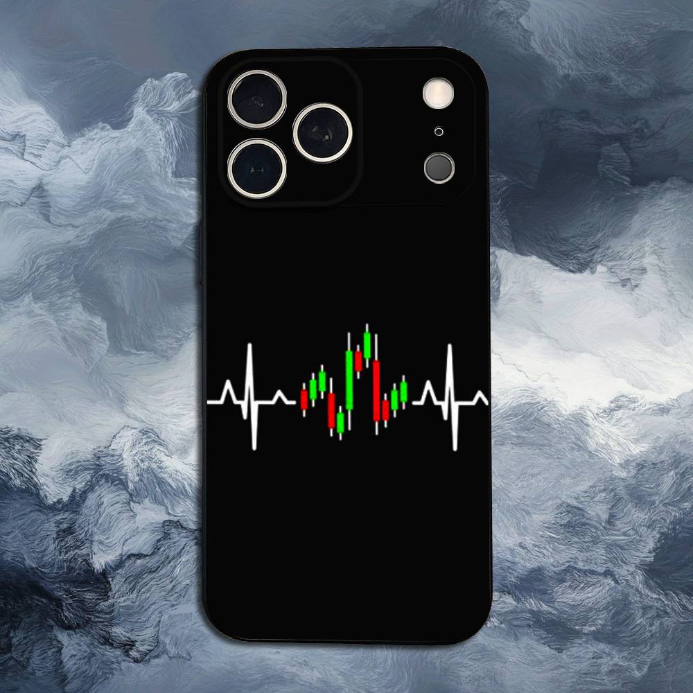 

Day Trading Day Trader Trader Case For iPhone 15,16,12,14,17,13,11,Plus,Pro Max,8,7,XR,SE,XS,X,Mini,Soft Silicone Black iPhone15PRO