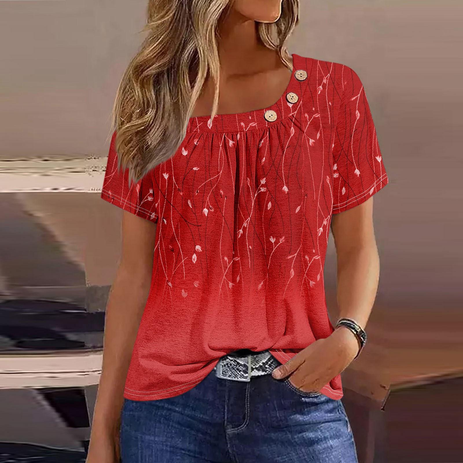 Женская мода с принтом и круглым вырезом — фото 9